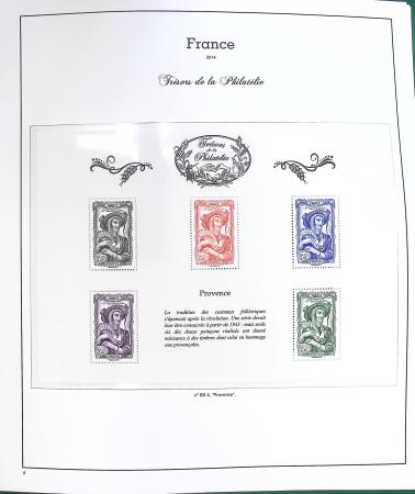 2014-2018 Trésors de la Philatélie en 1 classeur avec