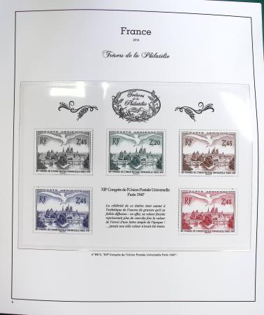 2014-2018 Trésors de la Philatélie en 1 classeur avec