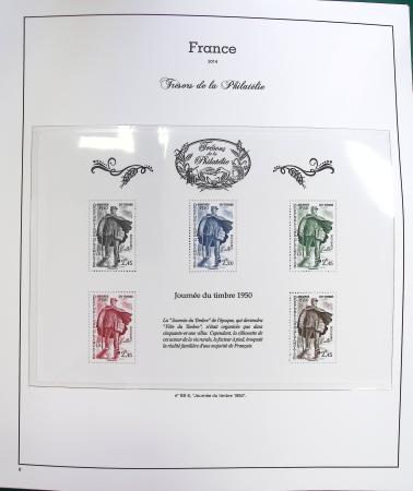 2014-2018 Trésors de la Philatélie en 1 classeur avec