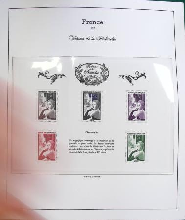 2014-2018 Trésors de la Philatélie en 1 classeur avec