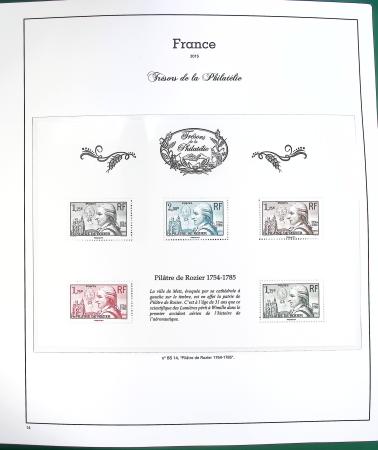 2014-2018 Trésors de la Philatélie en 1 classeur avec