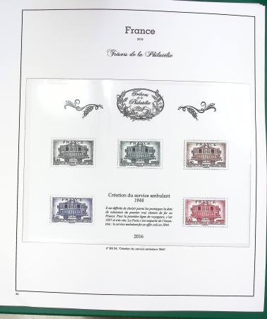 2014-2018 Trésors de la Philatélie en 1 classeur avec