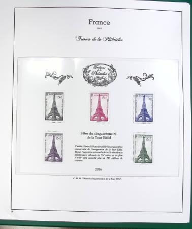 2014-2018 Trésors de la Philatélie en 1 classeur avec