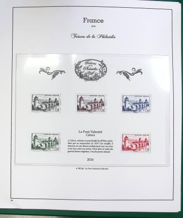 2014-2018 Trésors de la Philatélie en 1 classeur avec