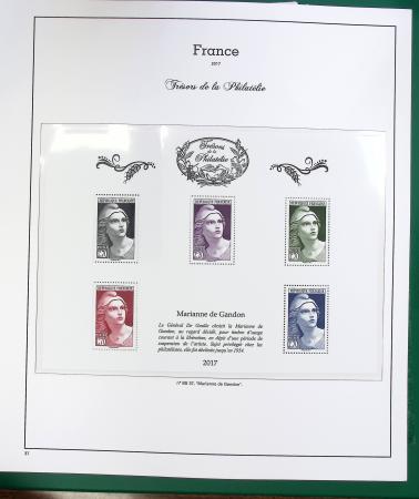 2014-2018 Trésors de la Philatélie en 1 classeur avec