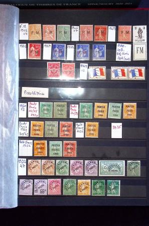 1900-1959 Beau lot de neufs et oblitérés avec une très