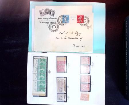 1900-1959 Beau lot de neufs et oblitérés avec une très