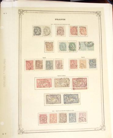 1900-2014, Collection obl. sur pages Y & T, avant-guerre
