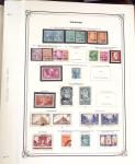 1900-2014, Collection obl. sur pages Y & T, avant-guerre