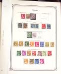 1900-2014, Collection obl. sur pages Y & T, avant-guerre