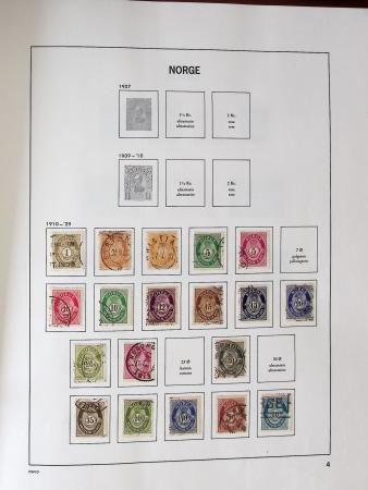 1910-2006 SCANDINAVIE Belles collections comme Norvège,