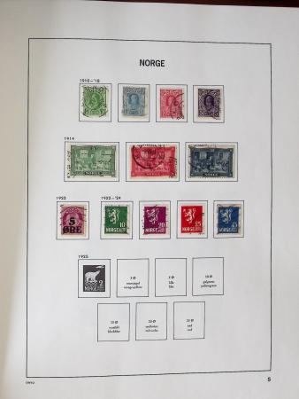 1910-2006 SCANDINAVIE Belles collections comme Norvège,