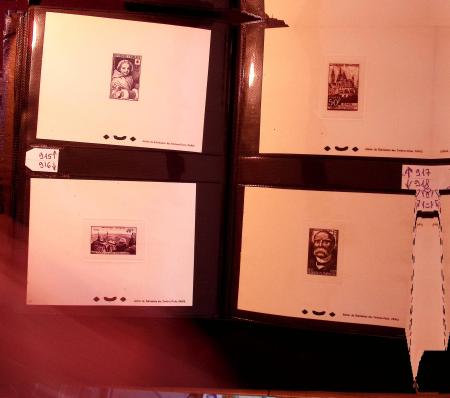 1920-1965, Collection d'épreuves de luxe et d'épreuves