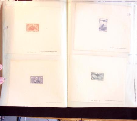 1920-1965, Collection d'épreuves de luxe et d'épreuves