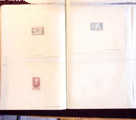 1920-1965, Collection d'épreuves de luxe et d'épreuves