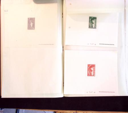 1920-1965, Collection d'épreuves de luxe et d'épreuves