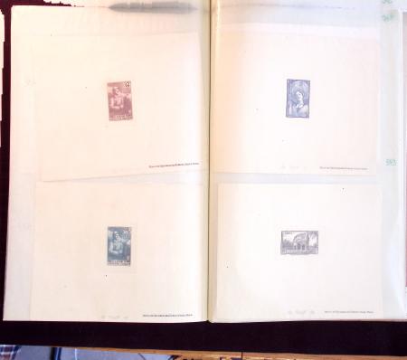 1920-1965, Collection d'épreuves de luxe et d'épreuves