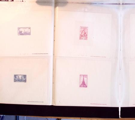 1920-1965, Collection d'épreuves de luxe et d'épreuves