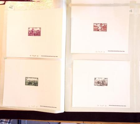 1920-1965, Collection d'épreuves de luxe et d'épreuves