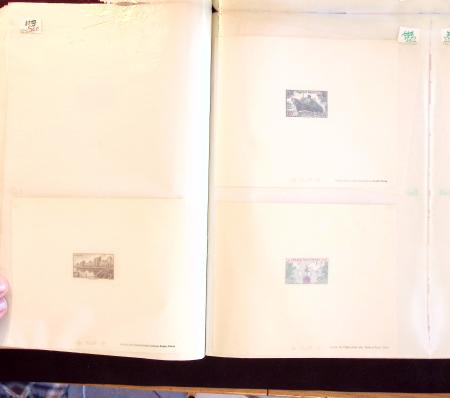 1920-1965, Collection d'épreuves de luxe et d'épreuves