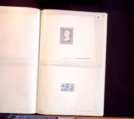 1920-1965, Collection d'épreuves de luxe et d'épreuves