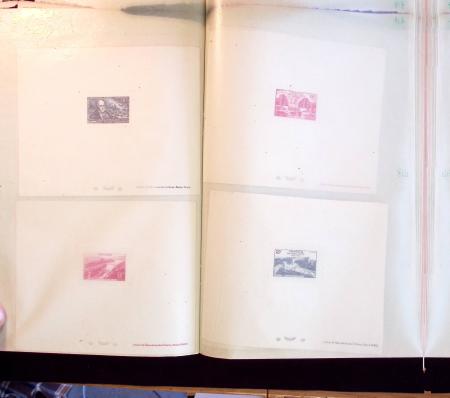 1920-1965, Collection d'épreuves de luxe et d'épreuves