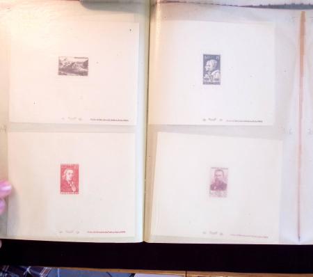 1920-1965, Collection d'épreuves de luxe et d'épreuves