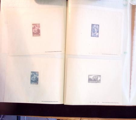 1920-1965, Collection d'épreuves de luxe et d'épreuves