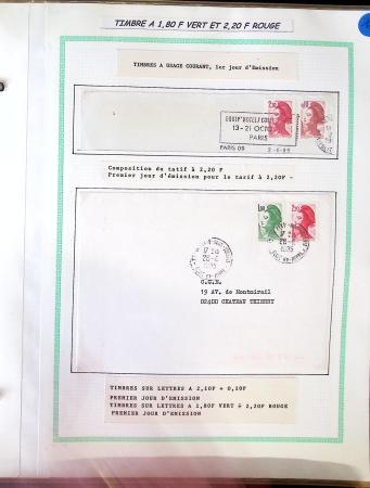 1985-1990, LE TYPE LIBERTE de Gandon, Collection d'exposition