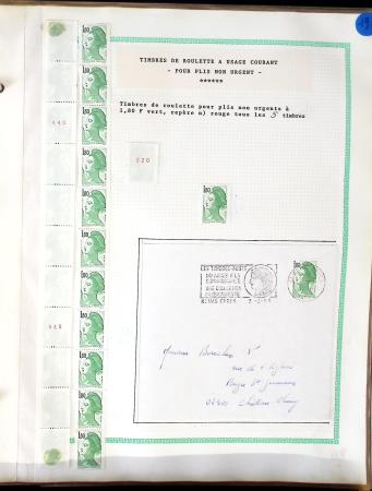 1985-1990, LE TYPE LIBERTE de Gandon, Collection d'exposition
