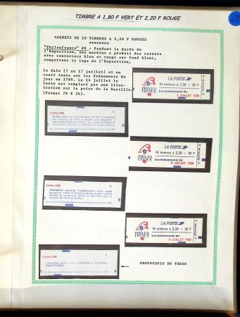 1985-1990, LE TYPE LIBERTE de Gandon, Collection d'exposition