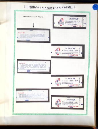 1985-1990, LE TYPE LIBERTE de Gandon, Collection d'exposition