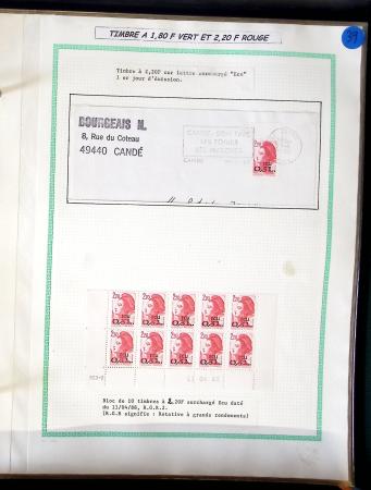 1985-1990, LE TYPE LIBERTE de Gandon, Collection d'exposition