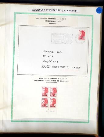 1985-1990, LE TYPE LIBERTE de Gandon, Collection d'exposition