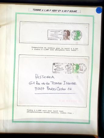 1985-1990, LE TYPE LIBERTE de Gandon, Collection d'exposition