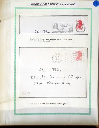 1985-1990, LE TYPE LIBERTE de Gandon, Collection d'exposition