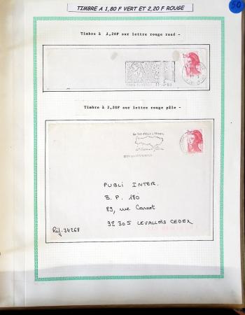 1985-1990, LE TYPE LIBERTE de Gandon, Collection d'exposition