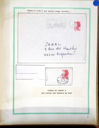 1985-1990, LE TYPE LIBERTE de Gandon, Collection d'exposition