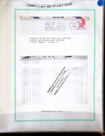 1985-1990, LE TYPE LIBERTE de Gandon, Collection d'exposition