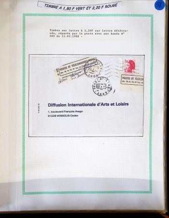 1985-1990, LE TYPE LIBERTE de Gandon, Collection d'exposition