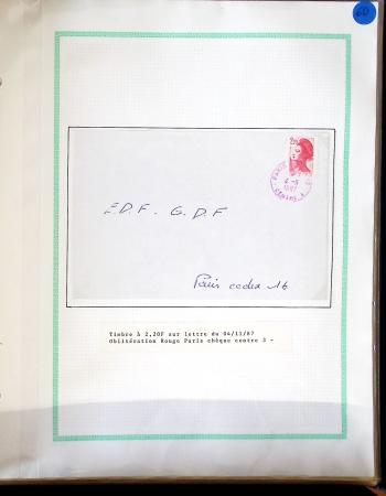 1985-1990, LE TYPE LIBERTE de Gandon, Collection d'exposition