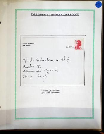 1985-1990, LE TYPE LIBERTE de Gandon, Collection d'exposition