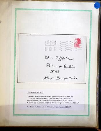 1985-1990, LE TYPE LIBERTE de Gandon, Collection d'exposition
