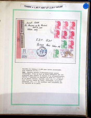 1985-1990, LE TYPE LIBERTE de Gandon, Collection d'exposition