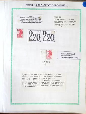 1985-1990, LE TYPE LIBERTE de Gandon, Collection d'exposition