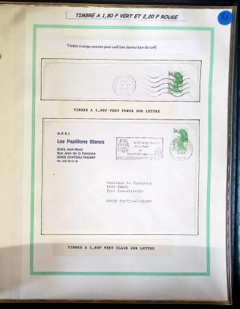 1985-1990, LE TYPE LIBERTE de Gandon, Collection d'exposition
