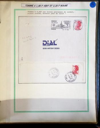 1985-1990, LE TYPE LIBERTE de Gandon, Collection d'exposition