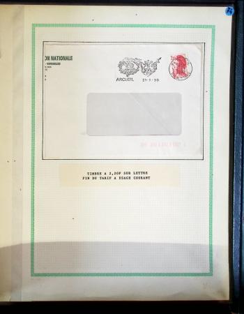 1985-1990, LE TYPE LIBERTE de Gandon, Collection d'exposition