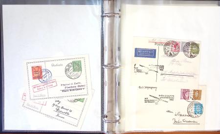 1925-1958, Interesting group of RAKENTPOST & Flights,