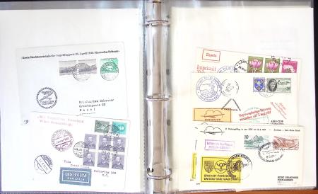 1925-1958, Interesting group of RAKENTPOST & Flights,